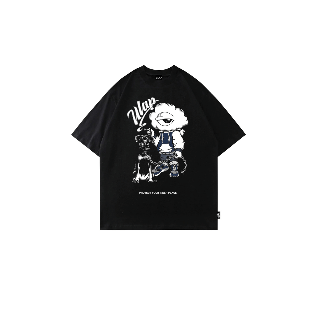 ULAP™ INNER PEACE ( Casual Black Tshirt )