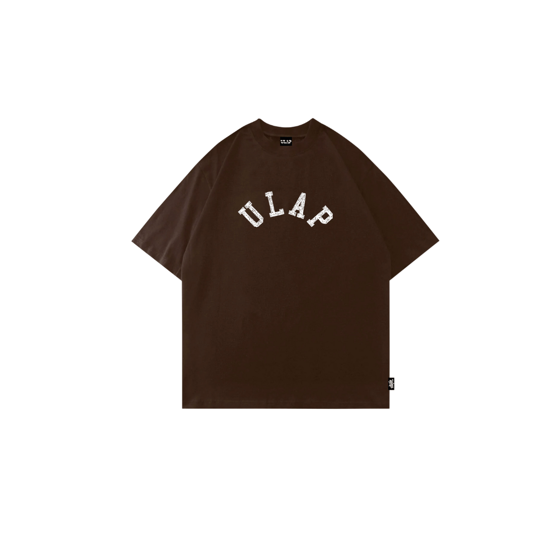 ULAP™ CHALK CHOCO BROWN ( Casual Choco Brown Tshirt )