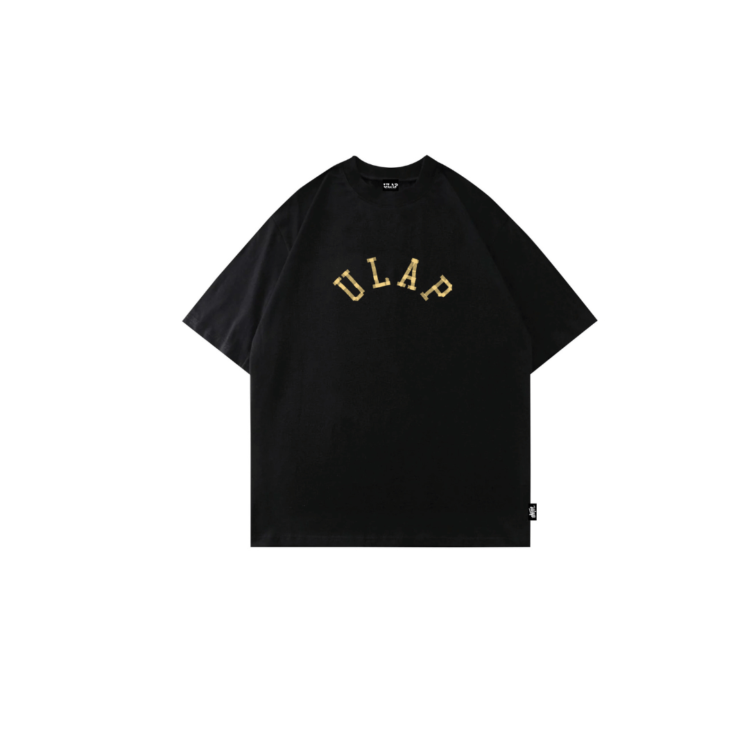 ULAP™ MASKING BLACK ( Casual Black Tshirt )