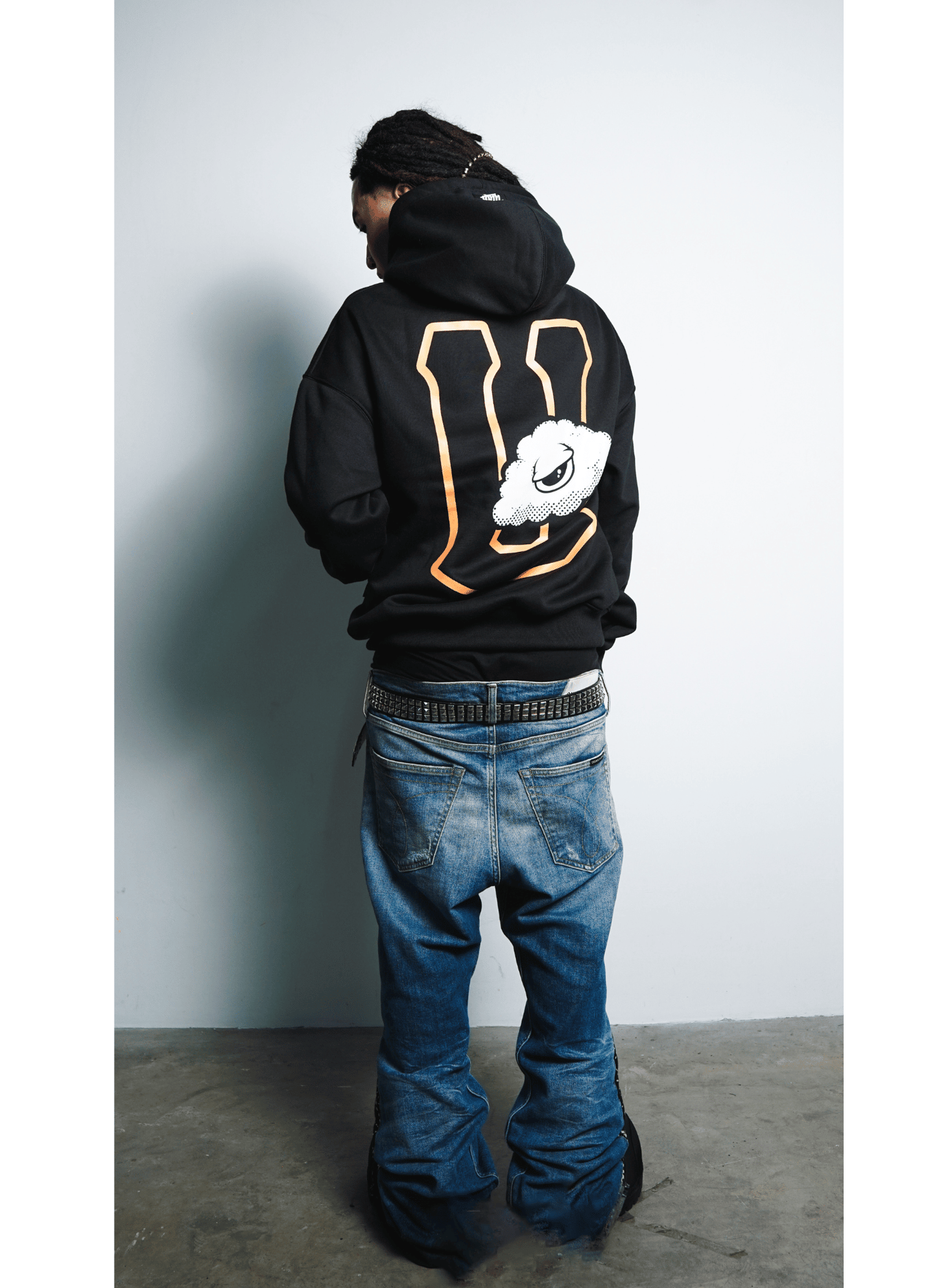 ULAP™ GIANTS - BLACK HOODIE ( Drop Shoulder ULAP™ Hoodie )