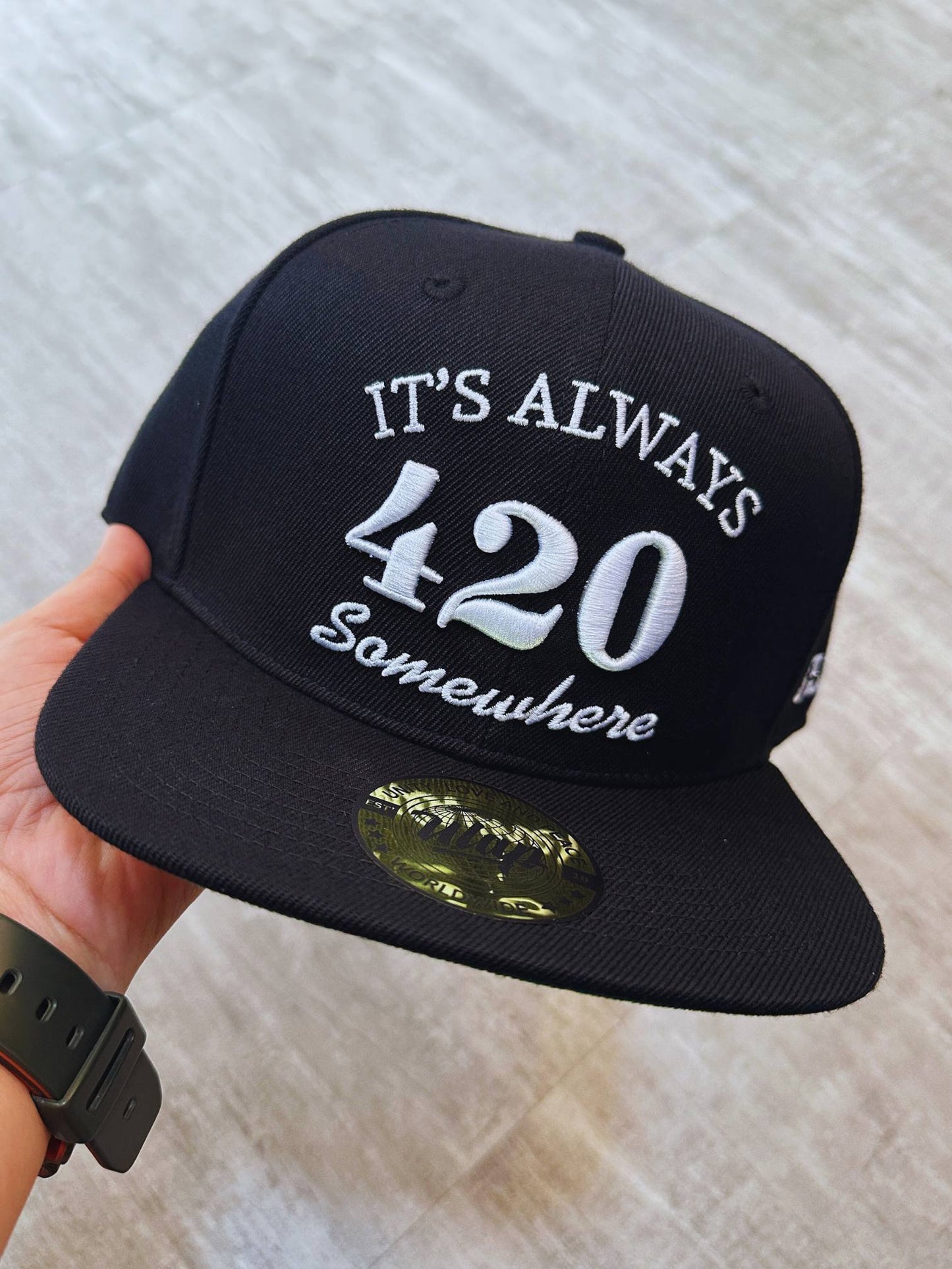 ULAP 420 CAP ( BLACK )