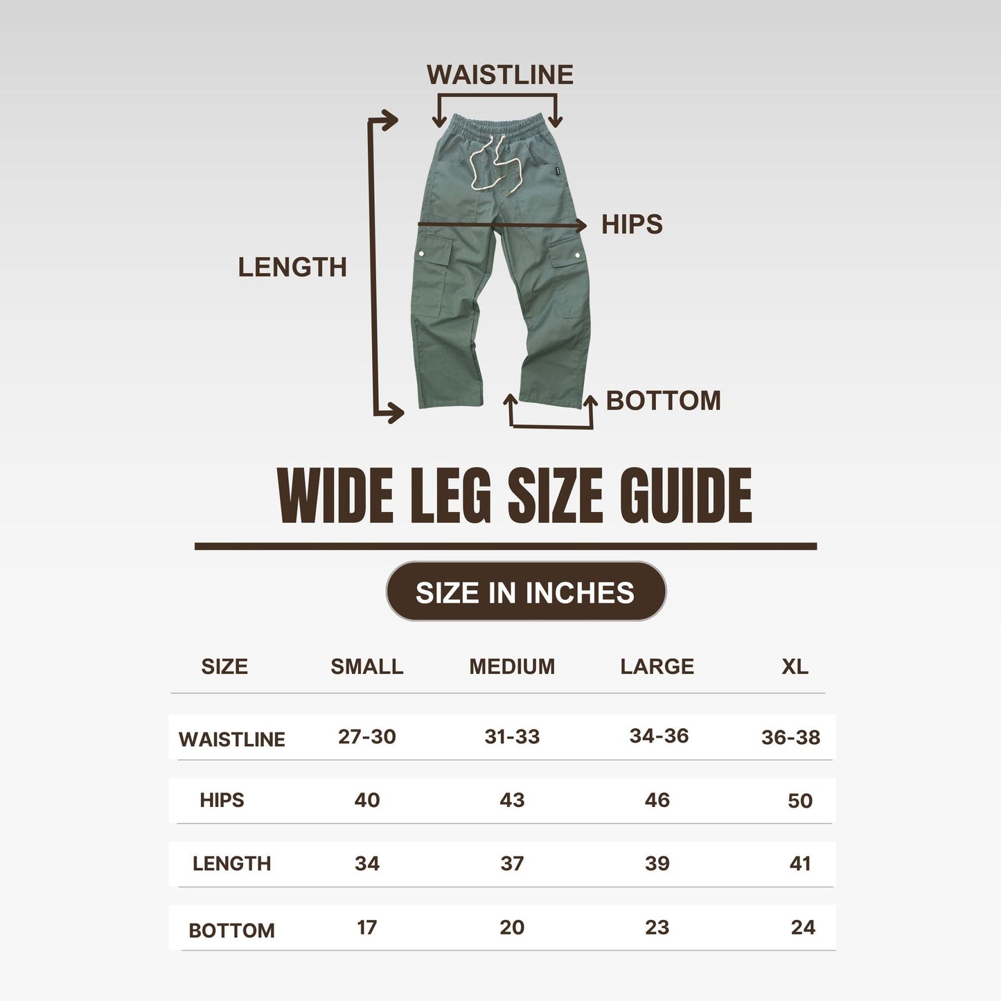 ULAP CARGO PANTS | WIDE LEG VINE