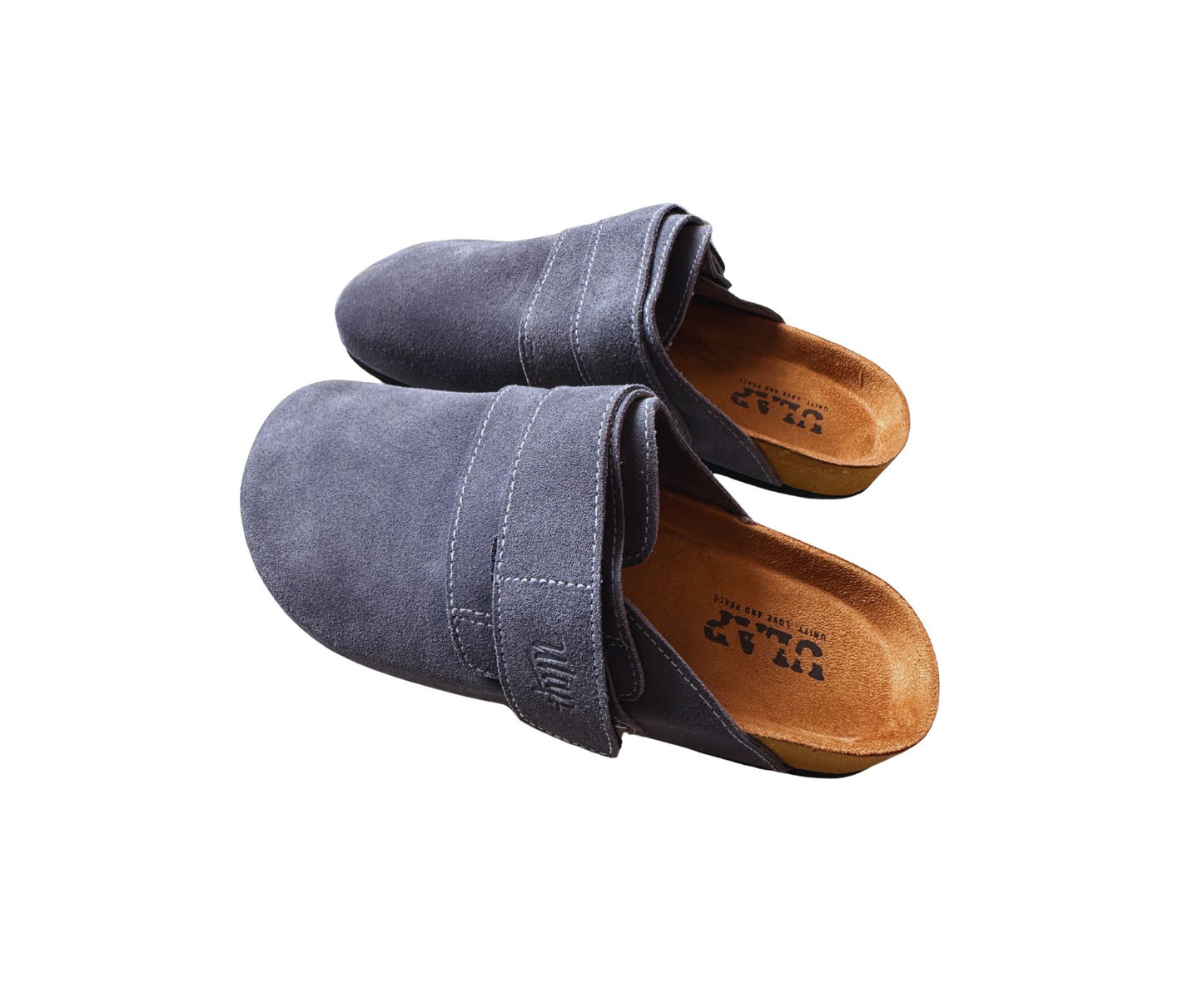 ULAP CLOGS BLUE GRAY ( Blue Gray Clogs Shoes )