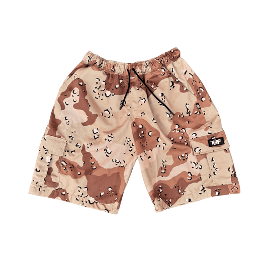6 POCKETS BROWN CARGO CAMOU ( ULAP™ Cargo Short Brown )