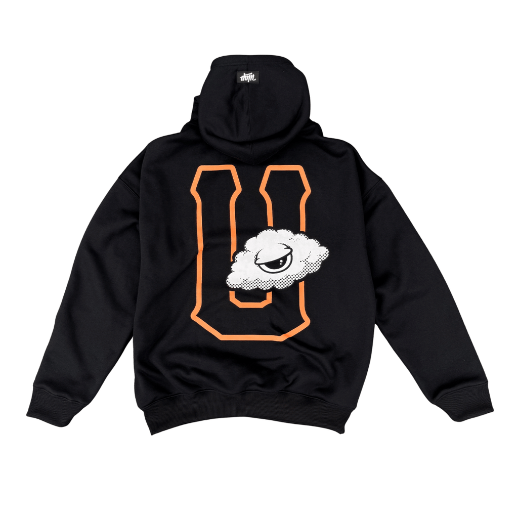 ULAP™ GIANTS - BLACK HOODIE ( Drop Shoulder ULAP™ Hoodie )