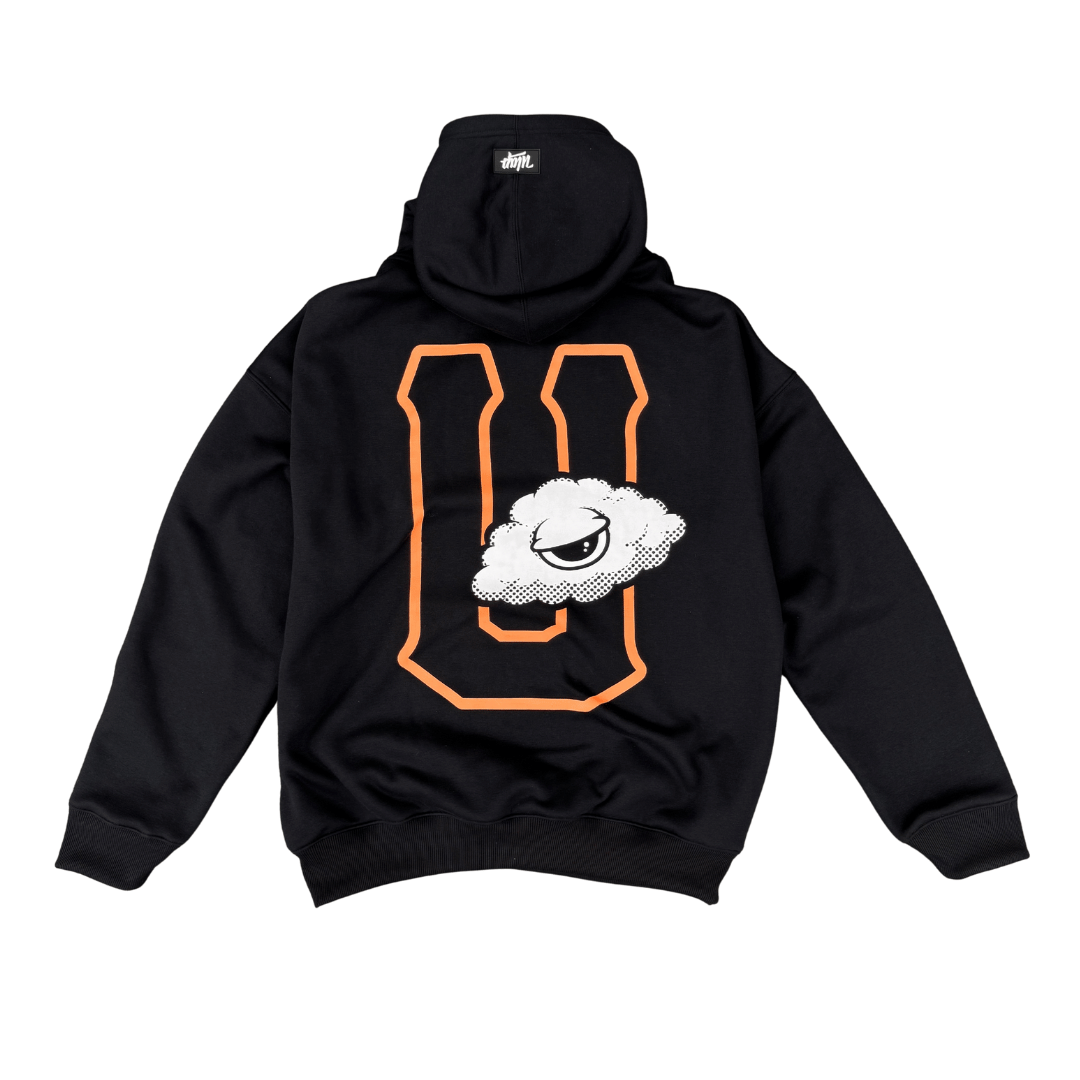 ULAP™ GIANTS - BLACK HOODIE ( Drop Shoulder ULAP™ Hoodie )
