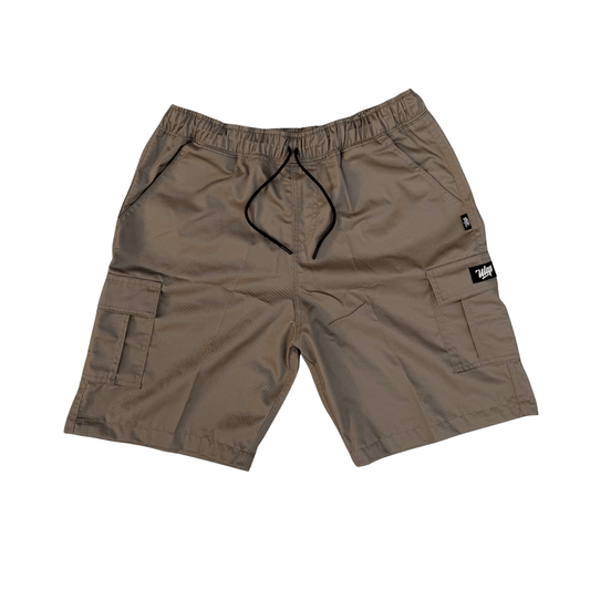 ULAP™ 6 POCKETS PLAIN BROWN CARGO SHORT