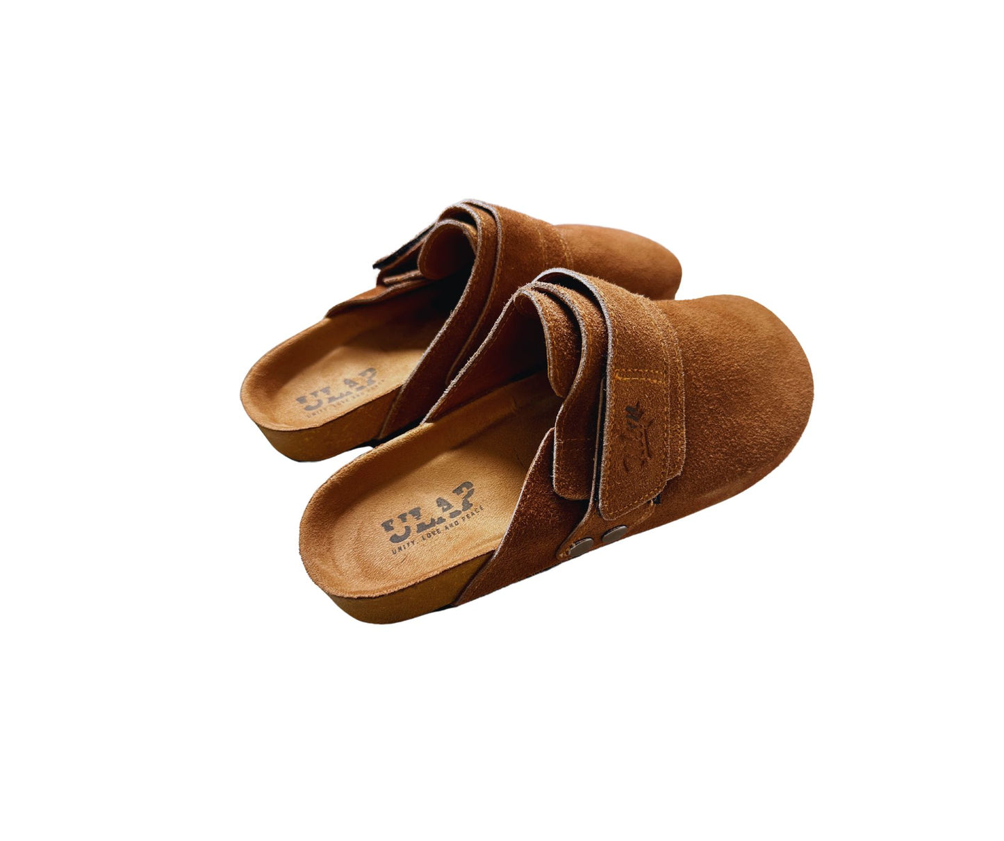 ULAP CLOGS TAN ( Tan Brown Clogs Shoes )