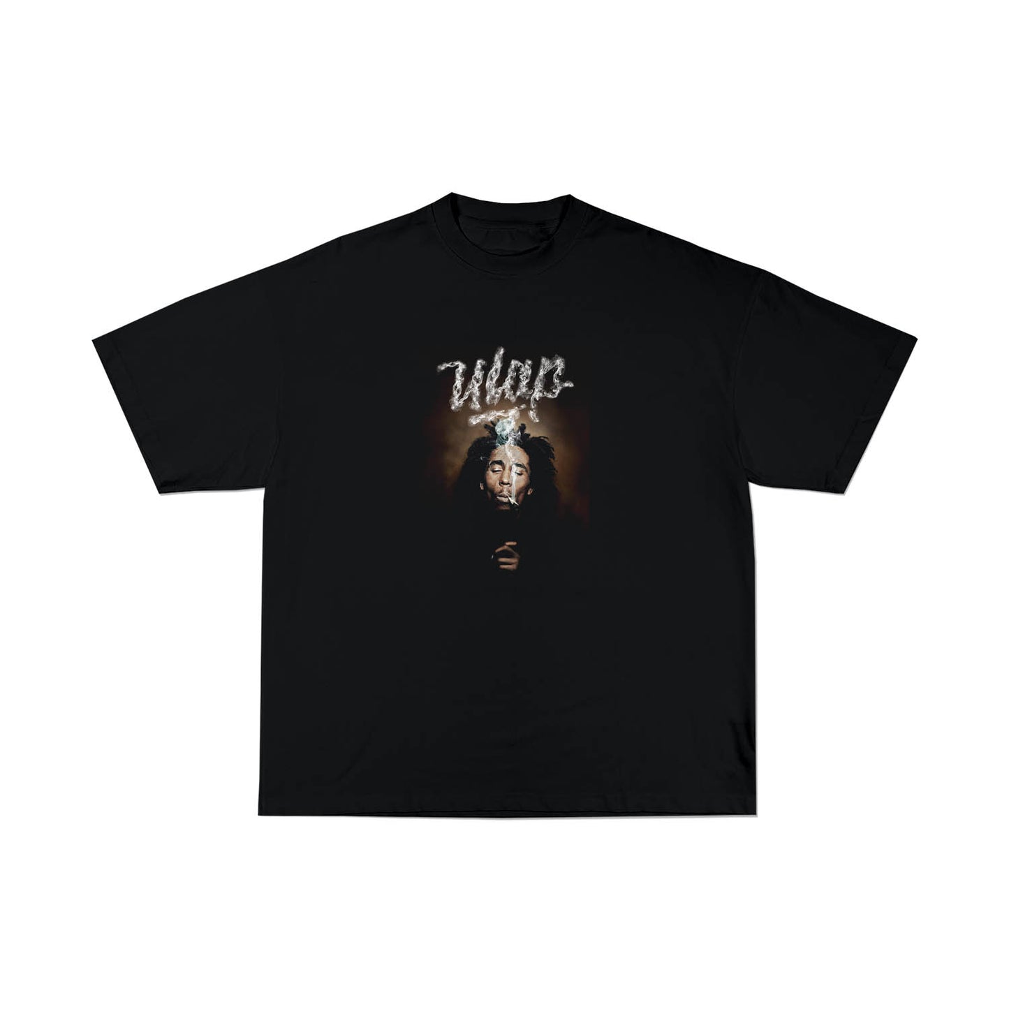 ULAP™ BOB MRLY ( Oversized Black Box Fit T-shirt )