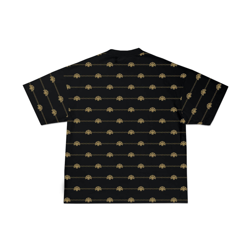 ULAP™ CHROME CHAIN ( Oversized Black Box Fit T-shirt )