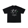 CHASE ( Oversized Black Tshirt )