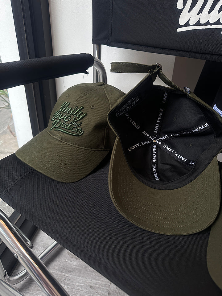 U.L.A.P DAD CAP ( OLIVE GREEN )