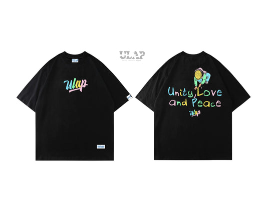 TEACH EM' YOUNG ( ULAP Casual Black Tshirt )