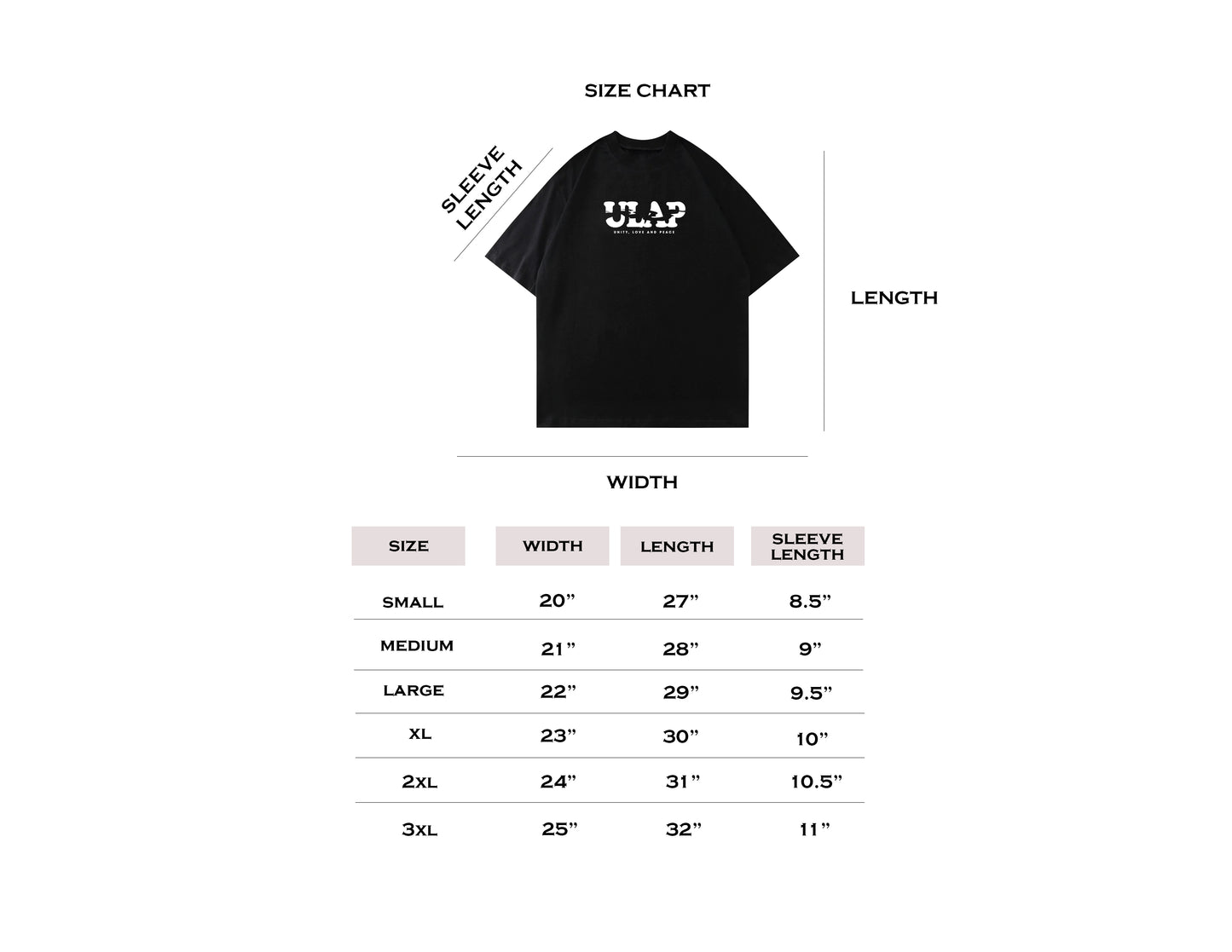 U.L.A.P CREW ( Casual Black Tshirt )