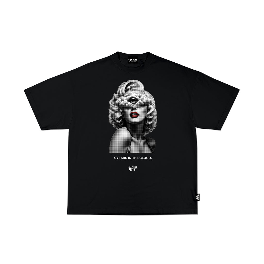 MONROE ( Oversized Black Tshirt )