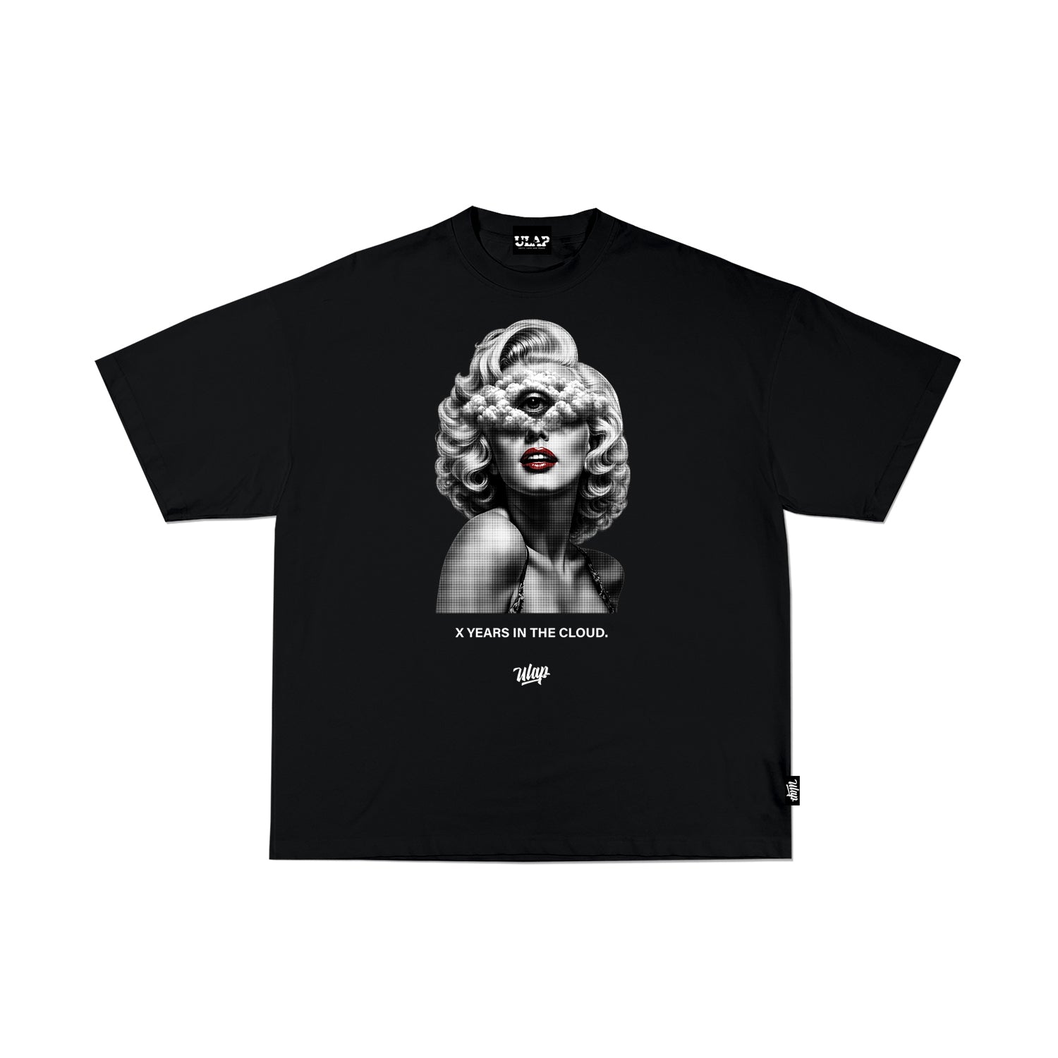 MONROE ( Oversized Black Tshirt )
