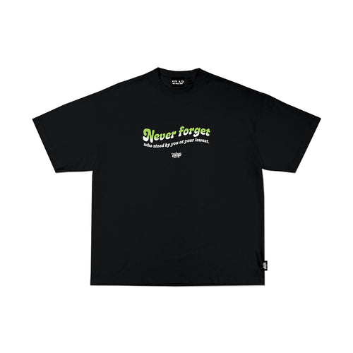 BEST BUDS ( Oversized Black Box Fit T-shirt )