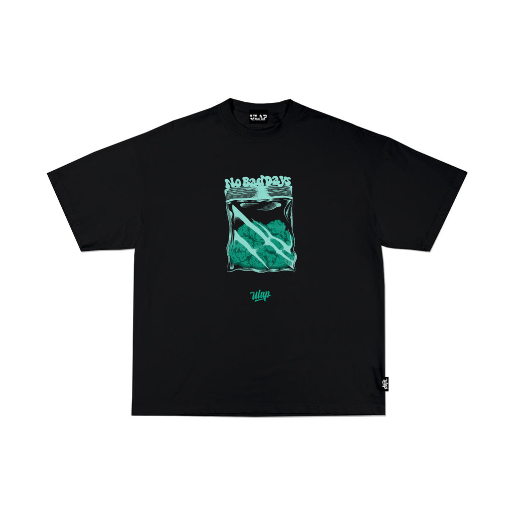 NO BAD DAYS ( Oversized Black Box Fit T-shirt )
