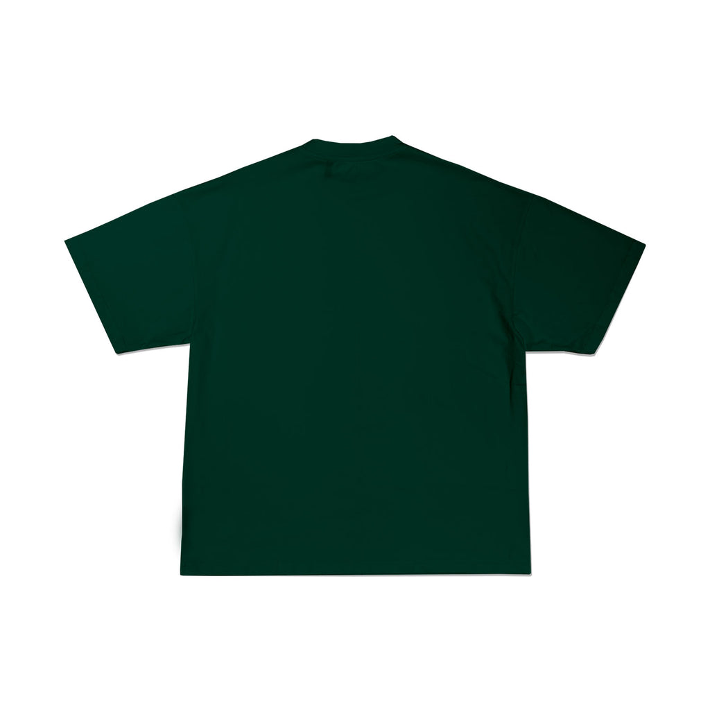 ULAP™ STONED MOSS GREEN ( Oversized Black Box Fit T-shirt )