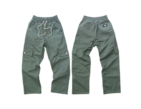 ULAP CARGO PANTS | WIDE LEG VINE