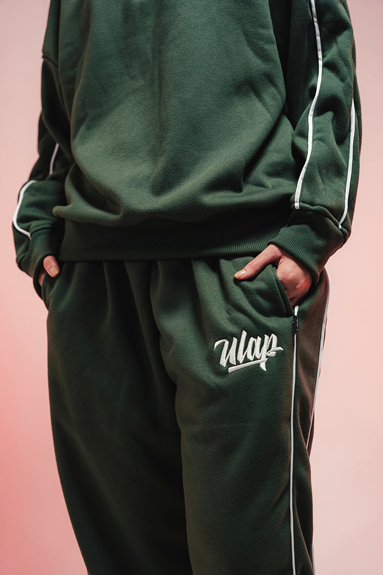 ULAP Track Pants (Straight Leg Pants Moss Green)