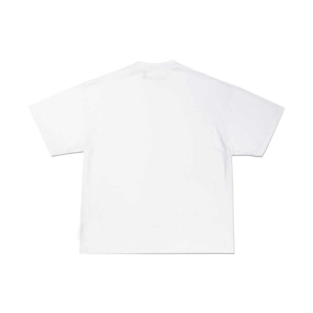 STRAWBERRY WHITE ( Oversized White Box Fit T-shirt )